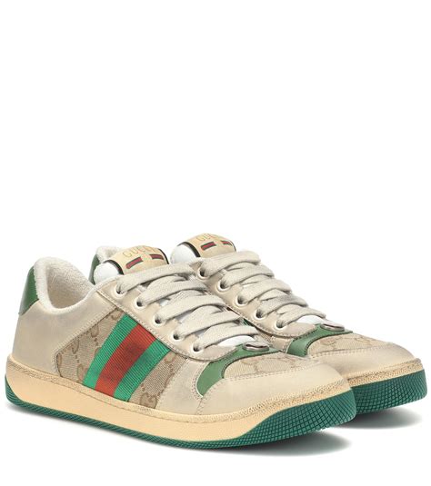 gucci women's screener leather sneaker